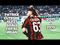 PATRICK CUTRONE - TUTTI I 27 GOL CON AC MILAN - ALL 27 GOALS | 2017-2019