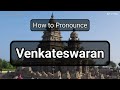 venkateswaran pronunciation and meaning