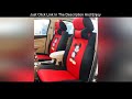 best 12pcs cartoon car seat cover universal sandwish auto seats protector breathable automobil inte