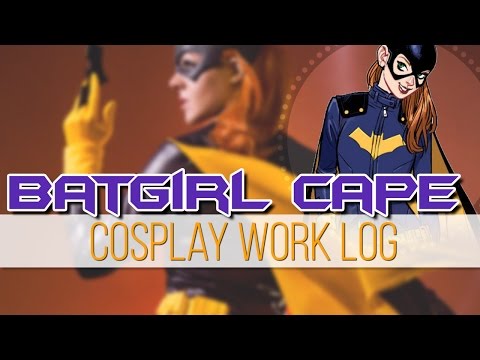Cosplay Work Log: Batgirl Cape || MangoSirene Cosplay Work Log: Batgirl Cape || MangoSirene