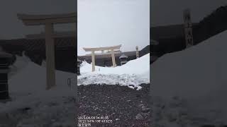 6月9日　富士山富士宮口PT362　山頂にて🗻