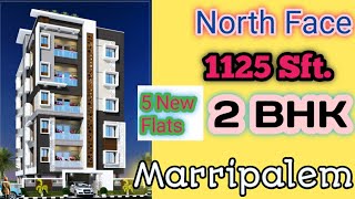 A295 || 1125 Sft.  North Face 5 Flats for SALE || Marripalem Area || 2 BHK