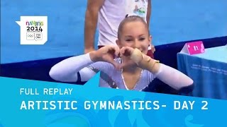 Artistic Gymnastics Qualifications Women | Full Replay | Nanjing 2014 Youth Olympic Games