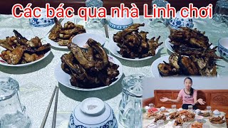 Các bác qua nhà Linh chơi