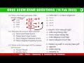 ossc scew computer answer key 16 feb 2025 soil conservation extension worker computer answer key