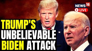 Donald Trump Slams US President Joe Biden On Ukraine And Afghanistan | US News | English News LIVE