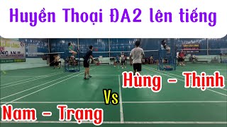 Pha cầu có một không hai trong lịch sử cầu lông. Siêu Phẩm Cầu Lông Đôi Nam