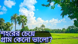 শহরের চেয়ে গ্রাম কেন ভালো?, গ্রামবাংলার দৃশ্য, প্রকৃতির বাতাস, প্রকৃতির শব্দ, VLog 110