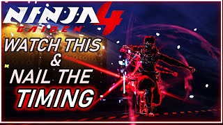 How to do PERFECT FATAL FLASH Every time | TIMING GUIDE | NINJA GAIDEN 4