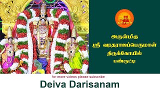 ஸ்ரீ வரதராஜப்பெருமாள் திருக்கோயில் | Sri Vartharajaperumal Temple | Panruti | Deiva Darisanam