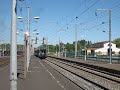 france sncf class cc 72000 diesel no. 72064 departs st germain des fosses on a lyon tours train