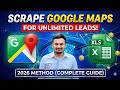 How to Scrape Business Listings Data from Google Maps | Lead Generation