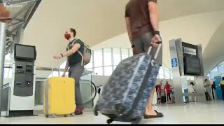 Flights busy at St. Louis Lambert International during holiday weekend