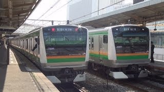 東海道線E233系3000番台（田町車）国府津車両センターへ転属