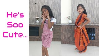 He's Soo Cute | Dance Cover by Dhanvika | SarileruNeekevvaru  | Mahesh Babu, Rashmika | DSP