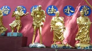 香港沙田萬佛寺 500菩薩雕像 非常好聽的醉人音樂 現景隨影   Ten Thousand Buddhas Monastery  very nice music