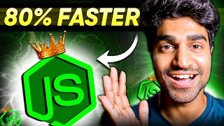 Make your Node.js API 80% FASTER