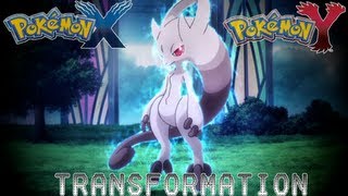 ***NEW*** Mewthree/Mewtwo Alternate Transformation! Pokemon X \u0026 Y/Movie 16