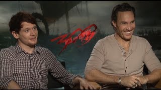 Jack O'Connell and Callan Mulvey interview 300 Rise of an Empire