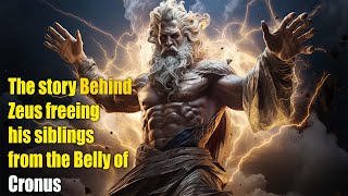 The story behind Zeus freeing his siblings from the BELLY of Cronus IN Greek Mythology Explained