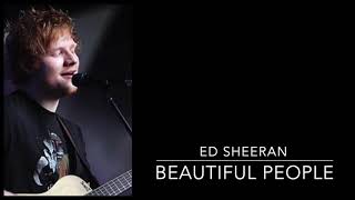 Ed Sheeran (ft.Khalid) “Beautiful people” 🎼 English-Spanish