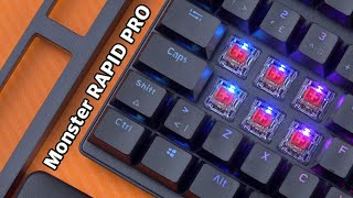 PBT + Türkçe + Düşük Profil! “Monster RAPID PRO”