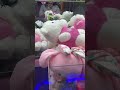 Dapat teddybear(1454) #youtube #clawmachine #mesincapit #unboxing #migos #babythree #ppg #crybaby