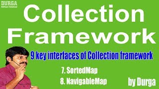 9 key interfaces of Collection framework viii SortedMap ix NavigableMap