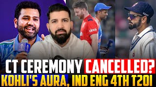 King Kohli's craze in Delhi | CT opening ceremony cancelled? | IND vs END 4th T20I | SL vs AUS Test