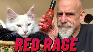 Red Rage Hot Sauce from PexPeppers! This is PexPepper's HOTTEST sauce!