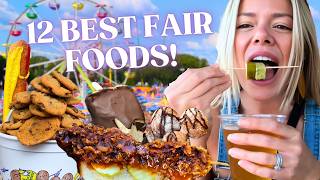 12 MUST-TRY Fair Foods at the BIGGEST State Fair in America | Minnesota State Fair Food Vlog