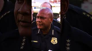 HPD Chief Finner gives the detail about the Lakewood Church shooting.