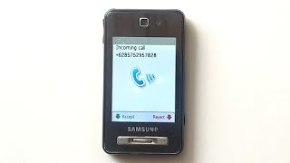 Samsung SGH F488 (2008) incoming calls