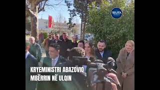 Kryeministri Abazoviq mbërrin në Ulqin