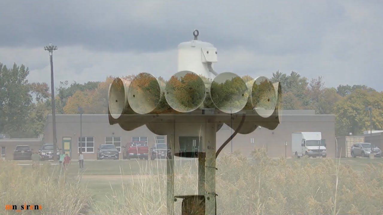 Federal Signal STH-10 Siren Test - Full Alert - Chisago Lakes ...