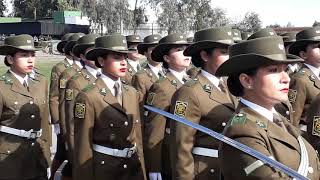 Egreso de carabineros  Grupo Santiago 06.06 .2019