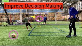 ⚽️🧠Improve Awareness \u0026 decision making drill🧠 | Joner 1on1 Football Training