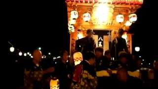 天竜区春野町篠原八王子神社祭典2014 八王社