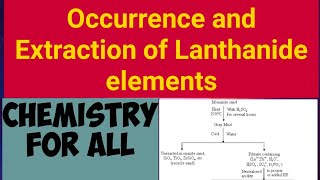 Occurance of Lanthanides/Extraction of Lanthanides