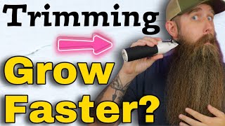 Does Trimming Make Your Beard Grow FASTER!?