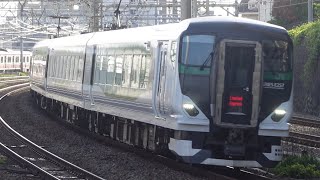 E257系5500番台OM-51編成 特急 鎌倉 新子安駅通過