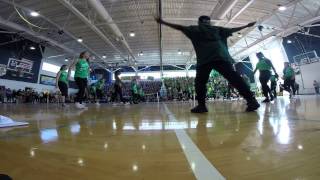 Dreyfoos Sophomore Pep Rally Dance 2015 (GoPro)