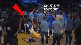*UNSEEN* Jordan Poole & Draymond Green TRASH TALKING Each Other For 3 Minutes!