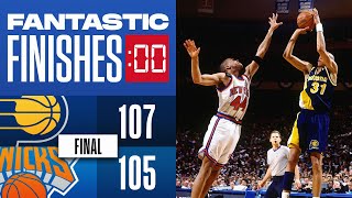 Final 1:10 CLASSIC ENDING Pacers vs Knicks Eastern Semifinals 1995 🔥🚨
