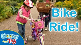 @WoollyandTigOfficial- A Sunny Bike Ride!  ☀️  | TV Show for Kids | Toy Spider