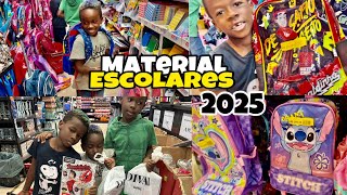 COMPRANDO OS MATERIAL ESCOLAR 2025!!!  🏫📒 📏#papelaria #escola