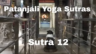 Yoga Sutra 12 at Sri SivaYoginathar Temple | Patanjali Yoga Sutras | @kygyoga