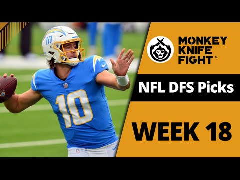 NFL Week 18 DFS Picks | Monkey Knife Fight - YouTube