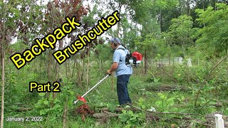 Part 2 Assembly and Review of the 52CC 6 in 1 Backpack Multi Brush Cutter