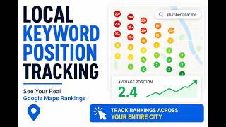 Local Keyword Position Tracking Tool for Google Maps SEO